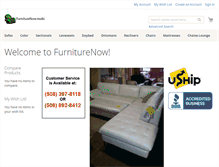 Tablet Screenshot of furniturenow.mobi